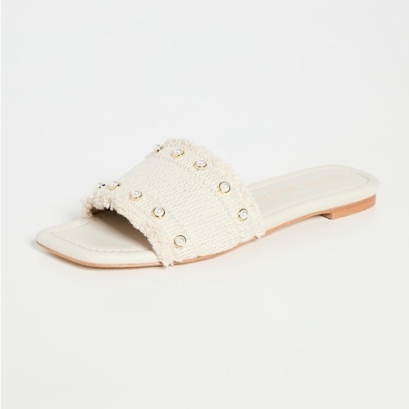 Stuart Weitzman Pearl Slide Sandals - Picture 2 of 6